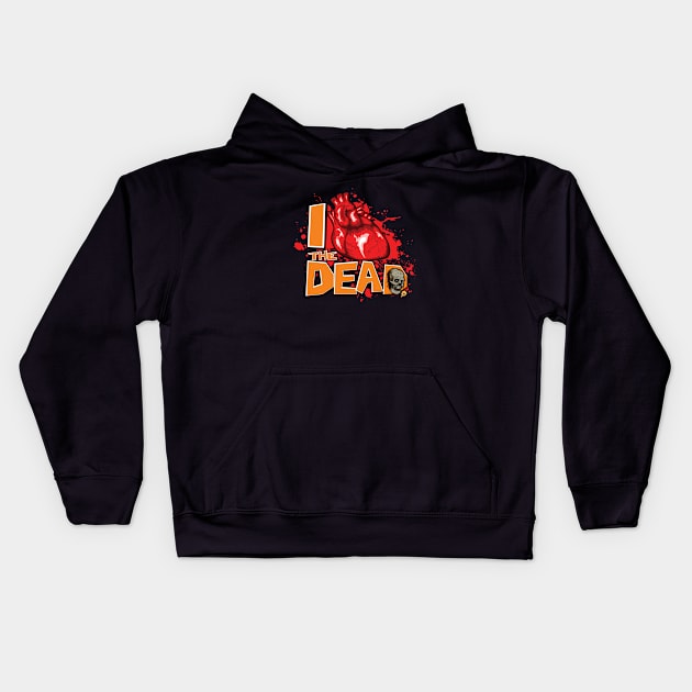 Show the World You Heart the Dead! Kids Hoodie by FanboysInc